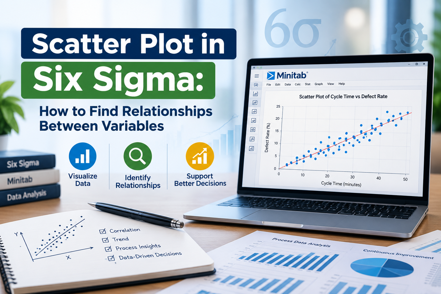 Scatter Plot in Six Sigma: How to Find Relationships Between Variables